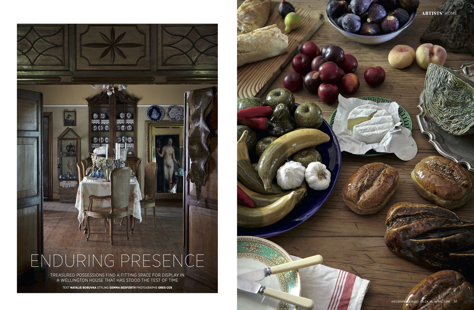 Photo showing the article Enduring Presence